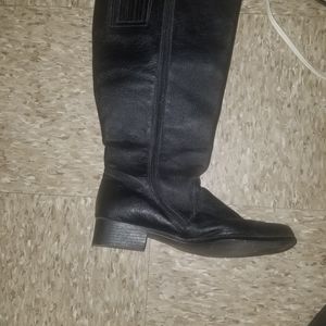 Long zip boots wide width